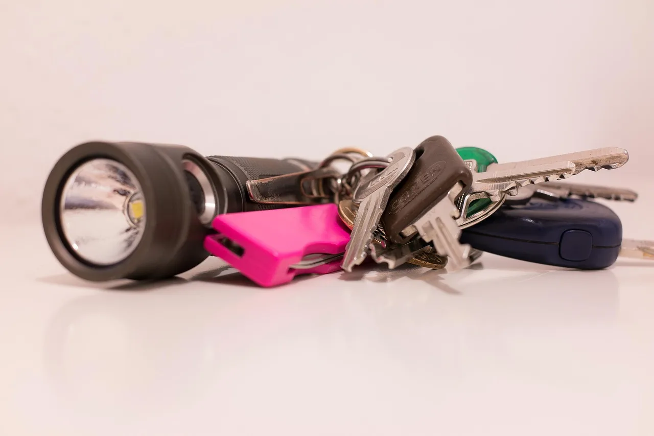 key, flashlight, pocket knife, keychain, door key, house keys, car key, metal, glittering, iron, shut off, close up, flashlight, flashlight, flashlight, flashlight, flashlight, pocket knife, keychain, car key. Ranking a locksmith business locally: checklist