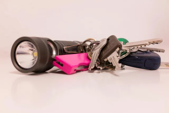 key, flashlight, pocket knife, keychain, door key, house keys, car key, metal, glittering, iron, shut off, close up, flashlight, flashlight, flashlight, flashlight, flashlight, pocket knife, keychain, car key. Ranking a locksmith business locally: checklist
